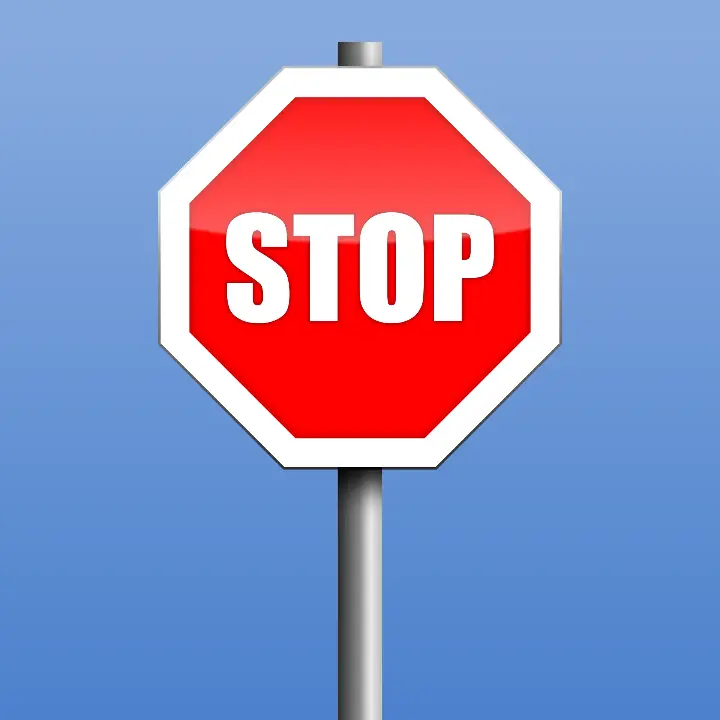 stop sign image